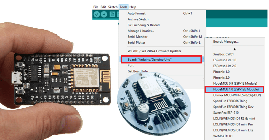 ESP8266 IOT Board